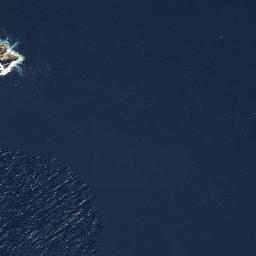Satellite imagery of Bream Head, NZ
