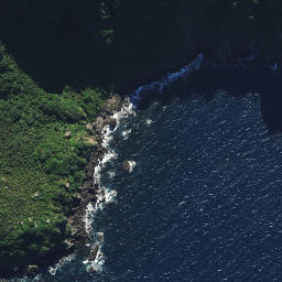 Satellite imagery of Bream Head, NZ