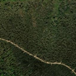 Satellite imagery of Bendethera Mountain, AU