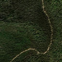 Satellite imagery of Bendethera Mountain, AU