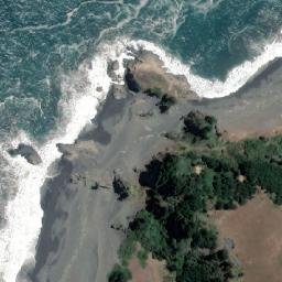Satellite imagery of Punta Gaviota, CL