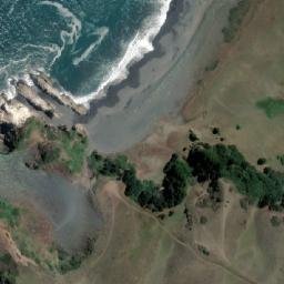 Satellite imagery of Punta Trogualemo, CL