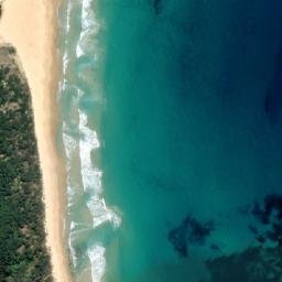 Satellite imagery of Black Rock, AU