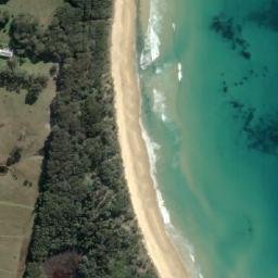 Satellite imagery of Black Rock, AU