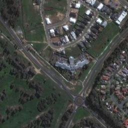 Satellite imagery of Red Hill, AU