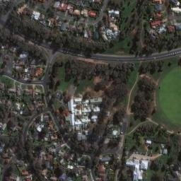 Satellite imagery of Red Hill, AU
