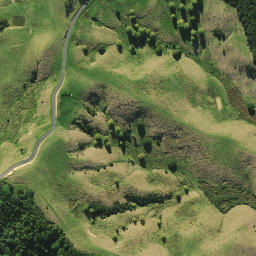 Satellite imagery of Bream Tail, NZ