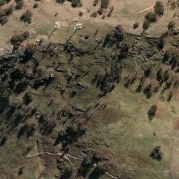 Satellite imagery of Mount Lady Franklin, AU