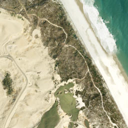 Satellite imagery of Te Arai Point, NZ