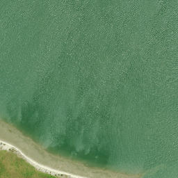 Satellite imagery of Karakanui Point, NZ