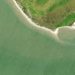 Satellite imagery of Karakanui Point, NZ
