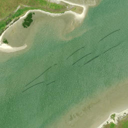 Satellite imagery of Karakanui Point, NZ