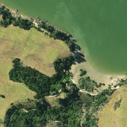 Satellite imagery of Sail Point, NZ