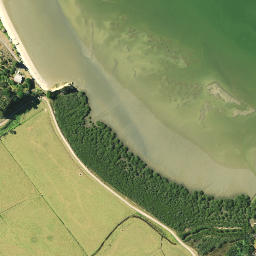 Satellite imagery of Te Kuri Point, NZ