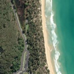 Satellite imagery of Bar Rock Lookout, AU