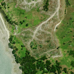Satellite imagery of Whakapirau/Rocky Point, NZ