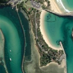 Satellite imagery of Bar Rock Lookout, AU