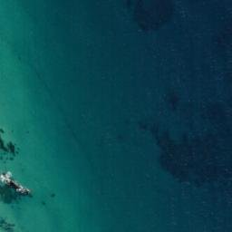 Satellite imagery of Glasshouse Rocks, AU