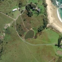 Satellite imagery of Glasshouse Rocks, AU