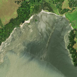 Satellite imagery of Owhareao Point, NZ