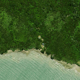 Satellite imagery of Pakaurangi Point, NZ