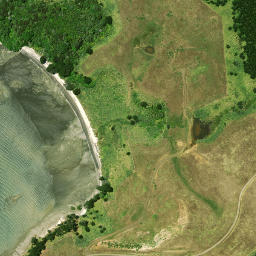 Satellite imagery of Paparoa Point, NZ