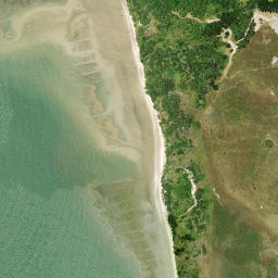 Satellite imagery of Ngamotu Point, NZ