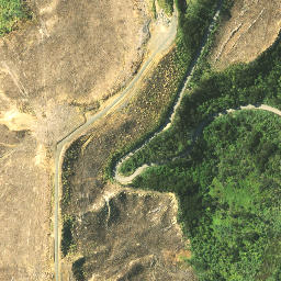 Satellite imagery of Te Waro Point, NZ