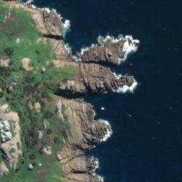 Satellite imagery of James Barnet Lighthouse, AU