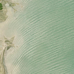 Satellite imagery of Te Whau Point, NZ