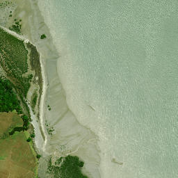 Satellite imagery of Ngamotu Point, NZ