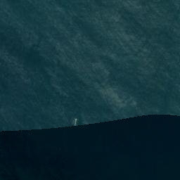 Satellite imagery of Okakari Point, NZ