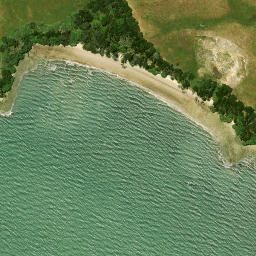 Satellite imagery of The Bluff, NZ