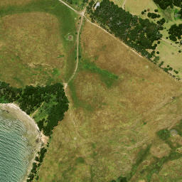 Satellite imagery of The Bluff, NZ
