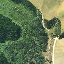 Satellite imagery of Te Rewarewa, NZ
