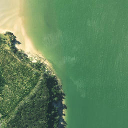 Satellite imagery of Te Rewarewa, NZ