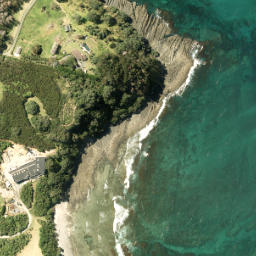 Satellite imagery of Cape Rodney, NZ