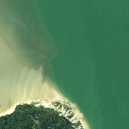Satellite imagery of Pareotaunga Point, NZ