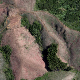 Satellite imagery of Oruawharo Heads, NZ