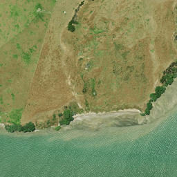 Satellite imagery of Schnapper Point, NZ