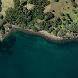 Satellite imagery of Ti Point, NZ