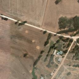 Satellite imagery of Mulligan Hill, AU
