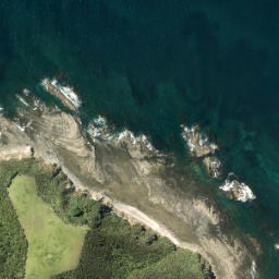 Satellite imagery of Karamuroa Point, NZ