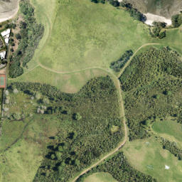 Satellite imagery of Karamuroa Point, NZ