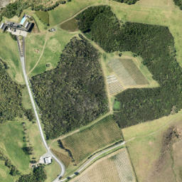 Satellite imagery of Karamuroa Point, NZ
