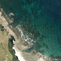 Satellite imagery of Pukenihinihi Point, NZ