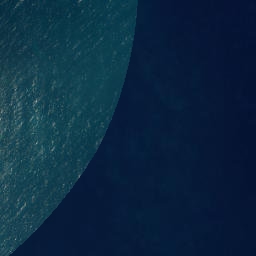 Satellite imagery of Tawharanui Point, NZ