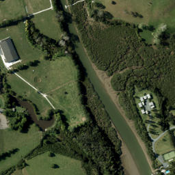 Satellite imagery of Tongue Point, NZ