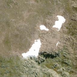 Satellite imagery of Mount Twynam, AU
