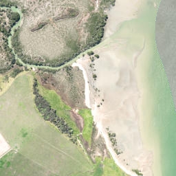 Satellite imagery of Karaka Point, NZ